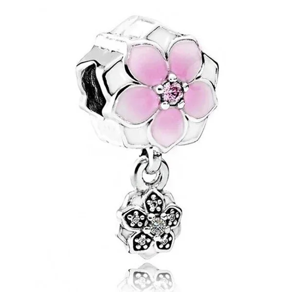 Btuamb Панк Винтаж Хамса Рука Любовь Сердце Цветочные бусины кристаллы Fit Pandora