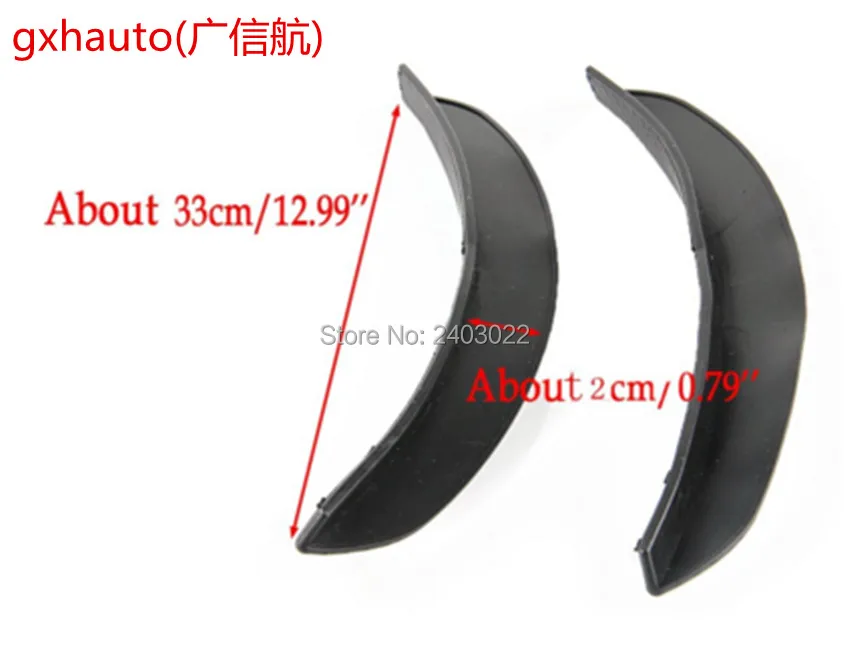 2 шт. универсальные накладки на крылья из углеродного волокна|wheel lip|fender flare wheelfender