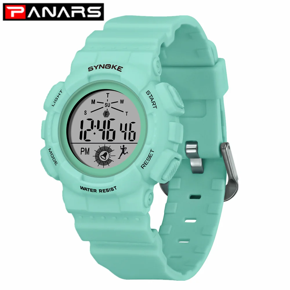 New SYNOKE Digital Sport Watch Women Fashion Student Wristwatches 50m Waterproof Watches Alarm Clock Running Watch Dropshipping
New SYNOKE Digital Sport Watch Women Fashion Student Wristwatches 50m Waterproof Watches Alarm Clock Running Watch Dropshipping