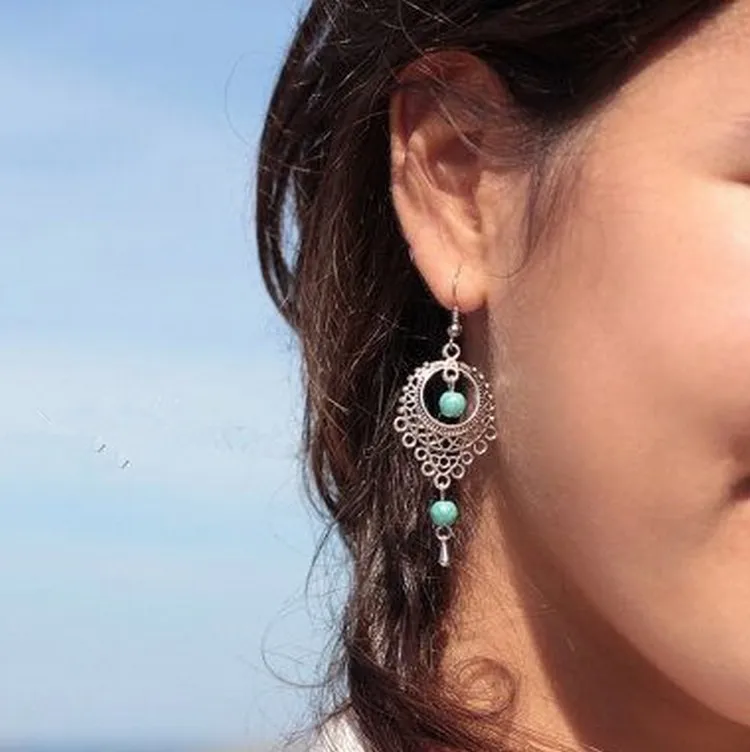 XXZHJ 2018 New Fashion Personality National Wind Retro Droplets Earrings Jewelry Wholesale Beaded Long Earrings Wholesale Women
XXZHJ 2018 New Fashion Personality National Wind Retro Droplets Earrings Jewelry Wholesale Beaded Long Earrings Wholesale Women