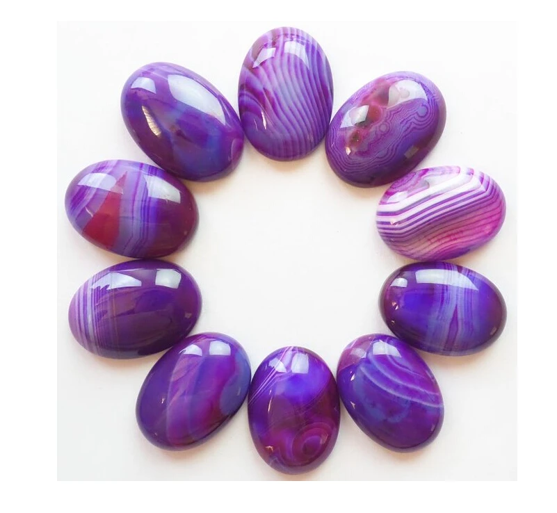 20pcs Beautiful Purple Onyx Agate oval CAB CABOCHON 20x15x5mm For Jewelry Making
20pcs Beautiful Purple Onyx Agate oval CAB CABOCHON 20x15x5mm For Jewelry Making