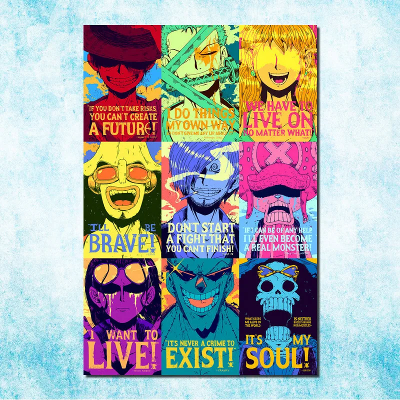 One Piece Луффи Япония Горячая Аниме Шелковый Холст плакат 13x20 32 х 48 дюймов картинки для Room Decor подарок (больше) -2
One Piece Луффи Япония Горячая Аниме Шелковый Холст плакат 13x20 32 х 48 дюймов картинки для Room Decor подарок (больше) -2
