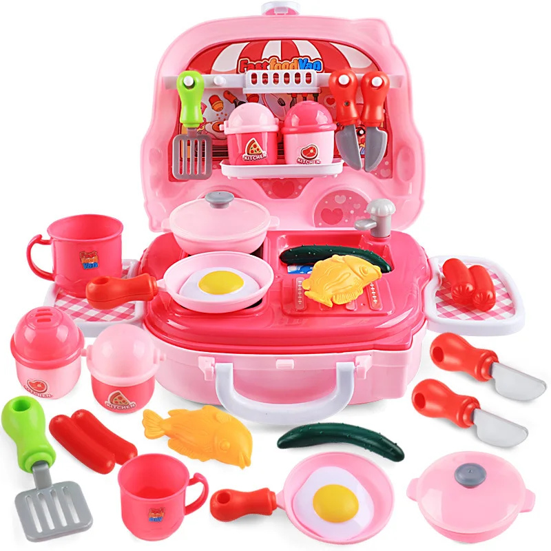 Portable Children Pretend Play Kitchen Toy Kids Play Cooking Toys Tableware Baby Ice Cream Fruit Hamburger Simulation Model Toy
Portable Children Pretend Play Kitchen Toy Kids Play Cooking Toys Tableware Baby Ice Cream Fruit Hamburger Simulation Model Toy