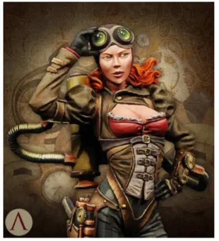 1/24 75mm officer Amelia Steam girl toy Resin Model Miniature Kit unassembly Unpainted
1/24 75mm officer Amelia Steam girl toy Resin Model Miniature Kit unassembly Unpainted