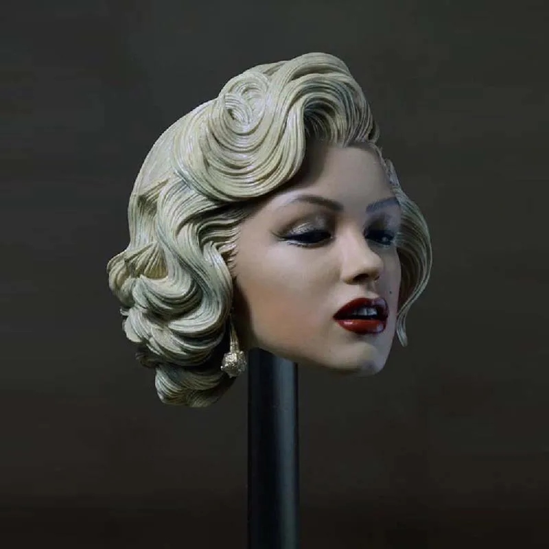 Mnotht 1/6 Female Head Sculpt NEW Model Wear Earrings Women Soldier Accessories Toys for 12in Action Figure Body m3n
Mnotht 1/6 Female Head Sculpt NEW Model Wear Earrings Women Soldier Accessories Toys for 12in Action Figure Body m3n