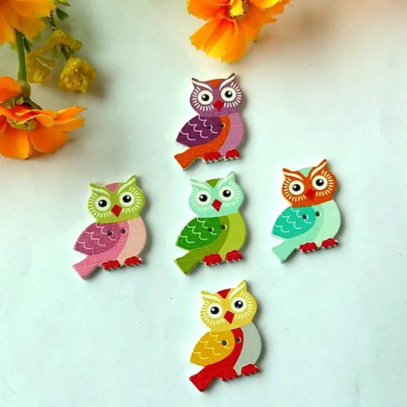 40PCs/lot Mixed Owl Wooden Buttons For Craft Sewing And Scrapbooking Accessories 2 Holes Natural wooden buttons
40PCs/lot Mixed Owl Wooden Buttons For Craft Sewing And Scrapbooking Accessories 2 Holes Natural wooden buttons