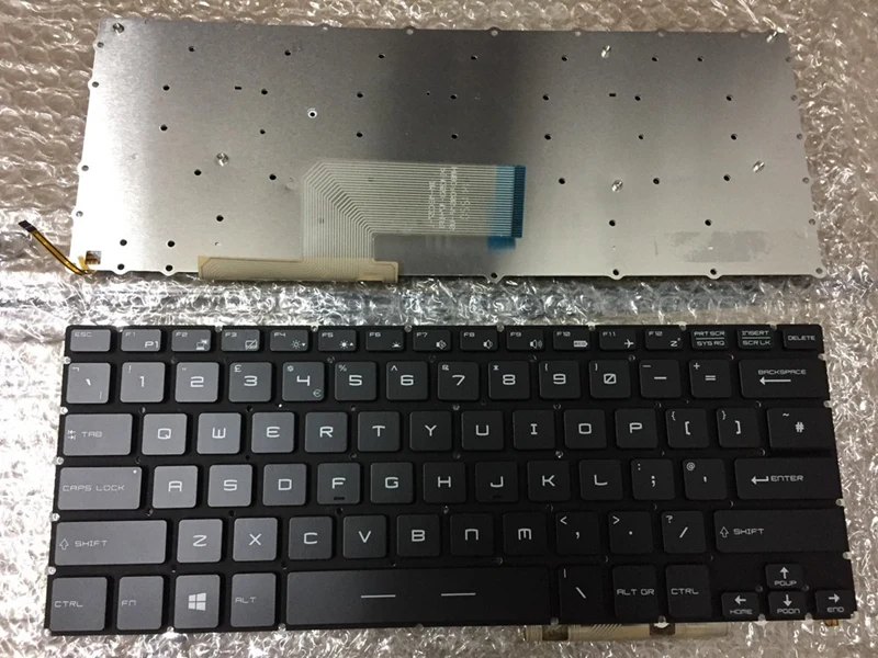 NEW US Laptop Keyboard For for MSI Steelseries GS43 GS40 GS40-6QE81FD GS43VR Keyboard Backlit
NEW US Laptop Keyboard For for MSI Steelseries GS43 GS40 GS40-6QE81FD GS43VR Keyboard Backlit
