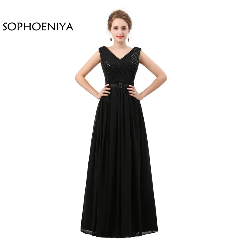 New Arrival V Neck Black Formal dress 2021 Long evening dress Plus size Cheap vestido de festa abiye gece elbisesi
New Arrival V Neck Black Formal dress 2021 Long evening dress Plus size Cheap vestido de festa abiye gece elbisesi