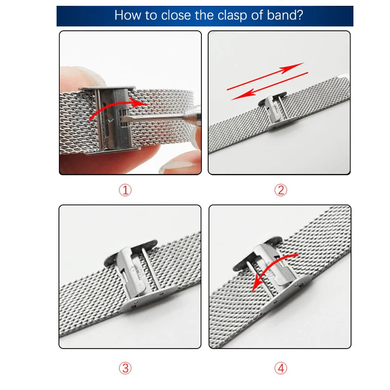 Newest Mi Band 5 Bracelet Miband4 Wrist Strap Screwless Stainless Steel For Xiaomi Mi Band 2 3 Wristbands Pulseira Mi band 4
Newest Mi Band 5 Bracelet Miband4 Wrist Strap Screwless Stainless Steel For Xiaomi Mi Band 2 3 Wristbands Pulseira Mi band 4