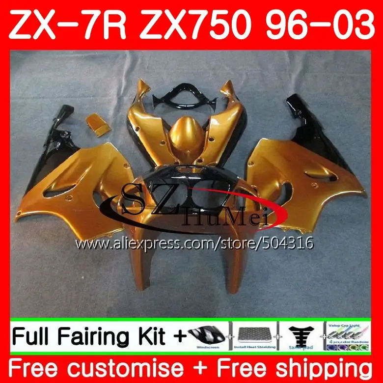 Body For KAWASAKI NINJA ZX 750 ZX-750 ZX 7R 96 97 98 99 3SH9 ZX-7R 7 R ZX750 ZX7R top Gold black 1996 1997 1998 1999 Fairing kit
Body For KAWASAKI NINJA ZX 750 ZX-750 ZX 7R 96 97 98 99 3SH9 ZX-7R 7 R ZX750 ZX7R top Gold black 1996 1997 1998 1999 Fairing kit