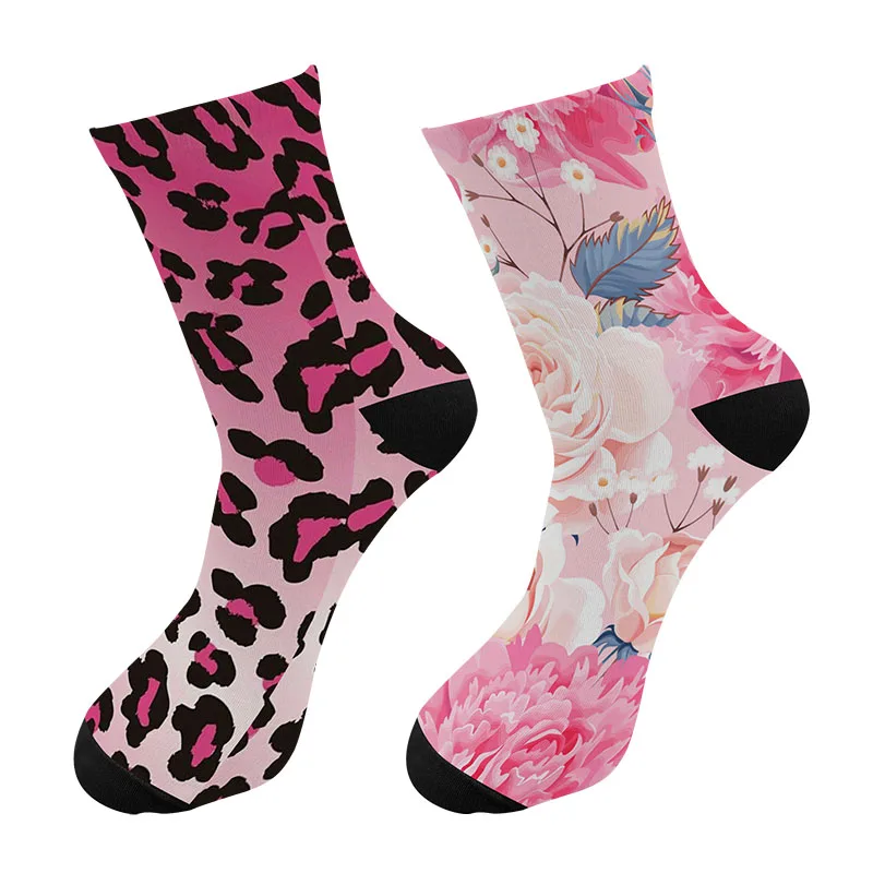 New 3d Printed Pink Flower Men Crew Socks Street Trend Leopard Pink Long Socks Causal Polka Dot Cycling Tube Knee Socks
New 3d Printed Pink Flower Men Crew Socks Street Trend Leopard Pink Long Socks Causal Polka Dot Cycling Tube Knee Socks
