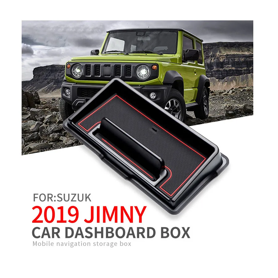 For Suzuki Jimny 2019 2020 Accessories Car Dashboard Box Central Armrest Storage Box Container Holder Tray Navigation
For Suzuki Jimny 2019 2020 Accessories Car Dashboard Box Central Armrest Storage Box Container Holder Tray Navigation