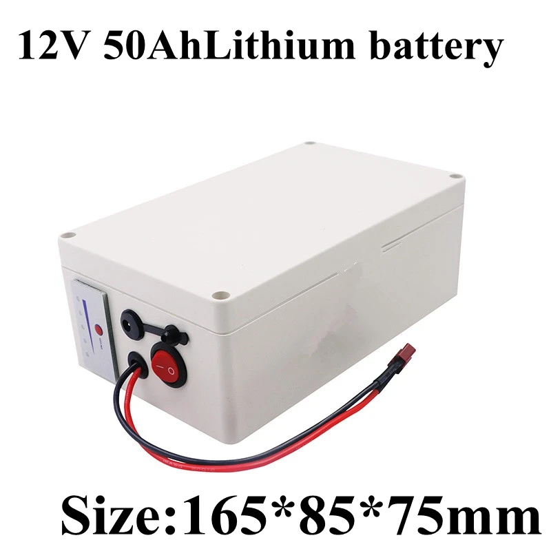 Garden Lights with Solar Battery 12V 50AH Solar Energy Lithium Battery Ternary Lithium external battery BMS lamp + 3A charger
Garden Lights with Solar Battery 12V 50AH Solar Energy Lithium Battery Ternary Lithium external battery BMS lamp + 3A charger