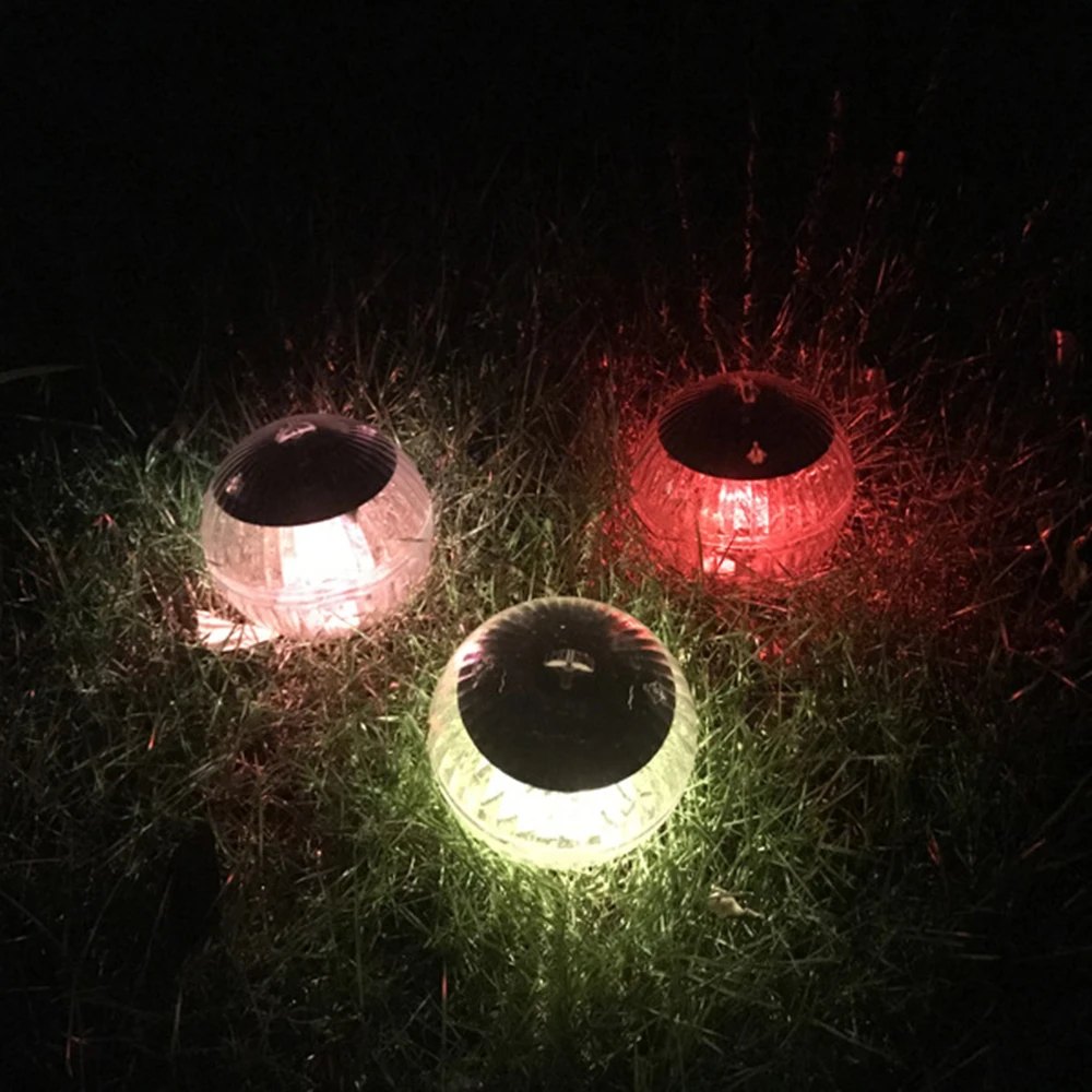 Solar Floating Pond Light Waterproof Garden Pool for Yard Swimming Fountain Fish Tank LED Ball Lights | Лампы и освещение