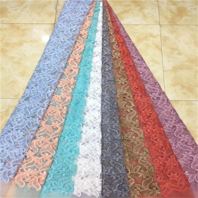 Beautiful Design beads Embroidered Mesh Lace Fabric For Women Party Dress Lace African Gold Sequins Guipure Net Lace Material
Beautiful Design beads Embroidered Mesh Lace Fabric For Women Party Dress Lace African Gold Sequins Guipure Net Lace Material