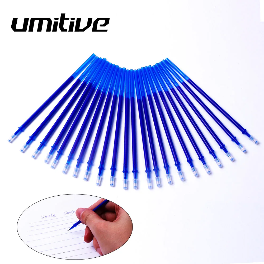 Umitive10/30pcs 0.5mm Erasable Gel Pen Refill Black Blue Ink Rod Magic Washable Handle School Office Writing Supplies Stationery
Umitive10/30pcs 0.5mm Erasable Gel Pen Refill Black Blue Ink Rod Magic Washable Handle School Office Writing Supplies Stationery