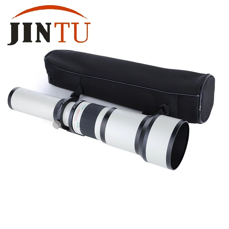 JINTU 650-1300 мм F8.0 Супер телефото руководство MF зум-объектив + T2 адаптер подходит для системы NX-Mount SLR камеры ж/чехол для переноски
JINTU 650-1300 мм F8.0 Супер телефото руководство MF зум-объектив + T2 адаптер подходит для системы NX-Mount SLR камеры ж/чехол для переноски