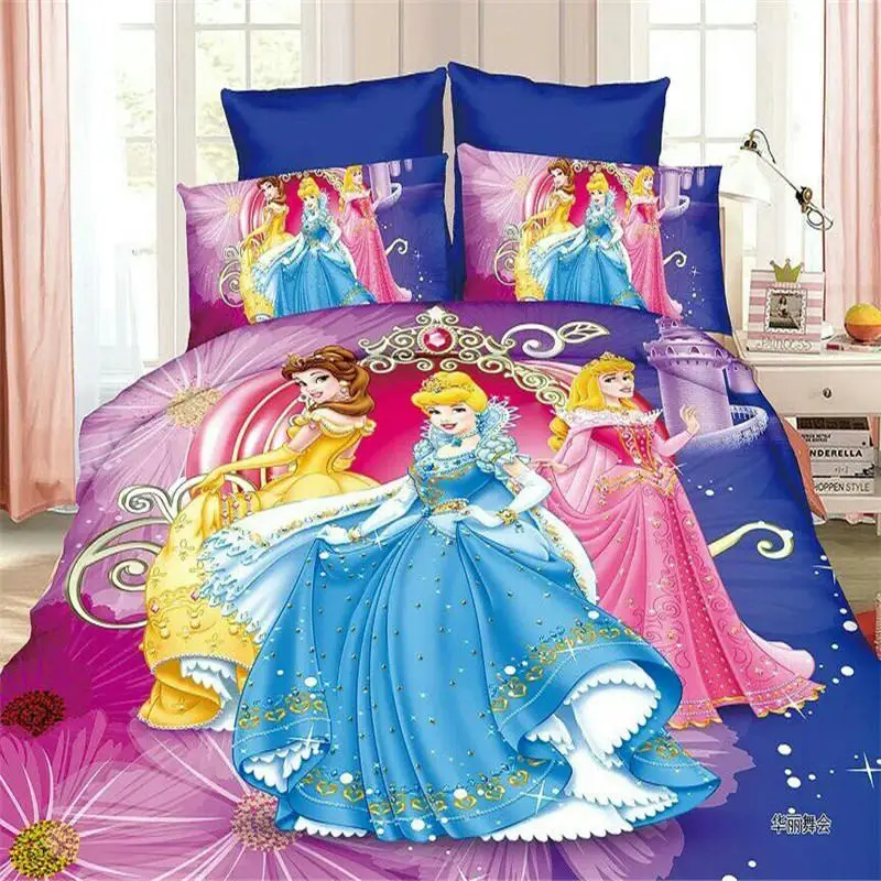 Romantic 3D Princess bedding set twin size bed sheets for kids bedroom decor Girls quilt duvet cover 3-4 pcs 3d printed Children
Romantic 3D Princess bedding set twin size bed sheets for kids bedroom decor Girls quilt duvet cover 3-4 pcs 3d printed Children