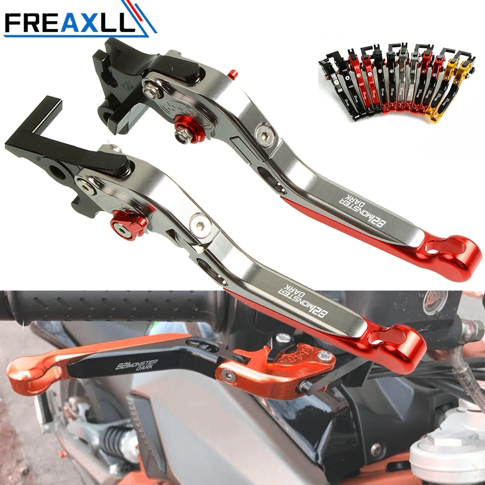 For Ducati 821 MONSTER DARK 2014-2017 2016 2015 Motorbike Aluminum Folding Extending Handle Grips Motorcycle Brake Clutch Levers
For Ducati 821 MONSTER DARK 2014-2017 2016 2015 Motorbike Aluminum Folding Extending Handle Grips Motorcycle Brake Clutch Levers