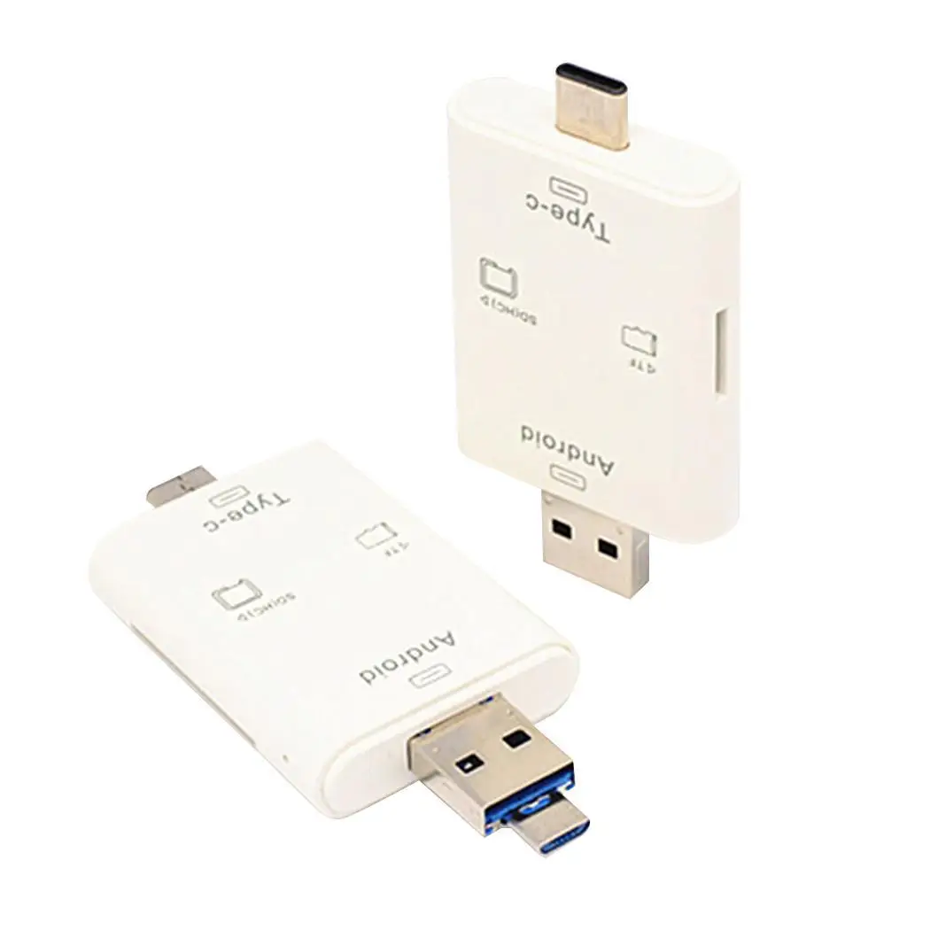 Type C для SD/TF OTG многофункциональный мобильный телефон Интеллектуальный USB3.1 3 в 1
