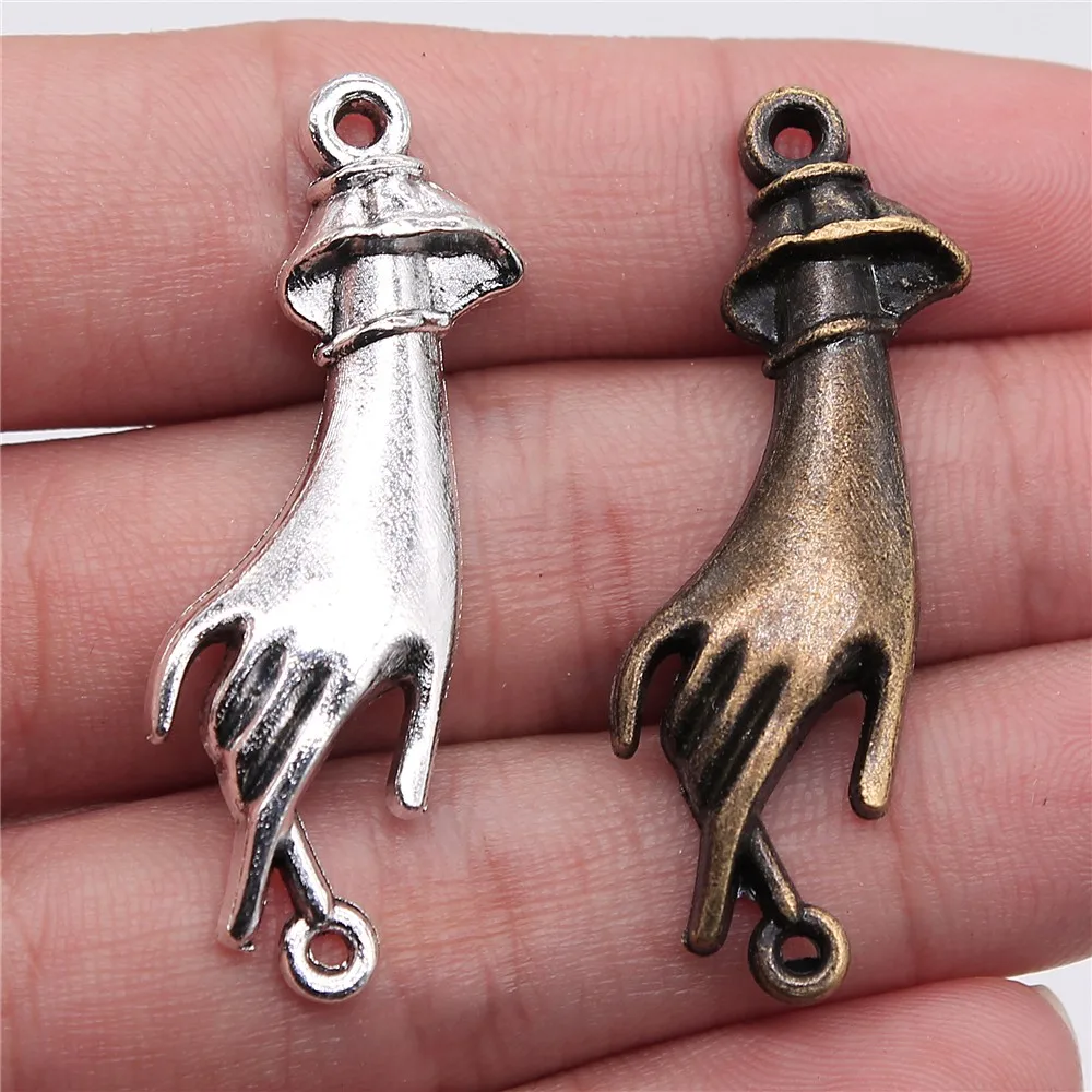 WYSIWYG 4pcs 45x14mm Charm Hand Connector Palm Hand Connector Charms For Jewelry Making Hand Connector Charms
WYSIWYG 4pcs 45x14mm Charm Hand Connector Palm Hand Connector Charms For Jewelry Making Hand Connector Charms