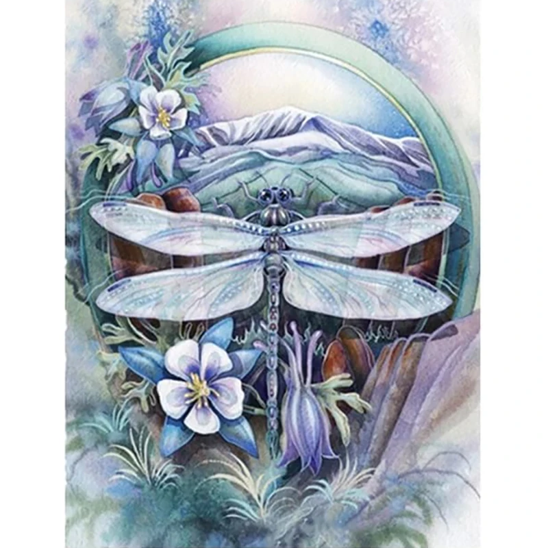 Diamond Mosaic Flower Dragonfly Diamond Embroidery Animal Cross Stitch Kit Diamond Painting Full Square DIY Needlework
Diamond Mosaic Flower Dragonfly Diamond Embroidery Animal Cross Stitch Kit Diamond Painting Full Square DIY Needlework
