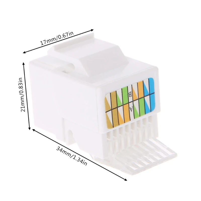 5 Pcs RJ45 Jack Socket Cat6 Network Ethernet Connection Adapter Tool-Less Module
5 Pcs RJ45 Jack Socket Cat6 Network Ethernet Connection Adapter Tool-Less Module