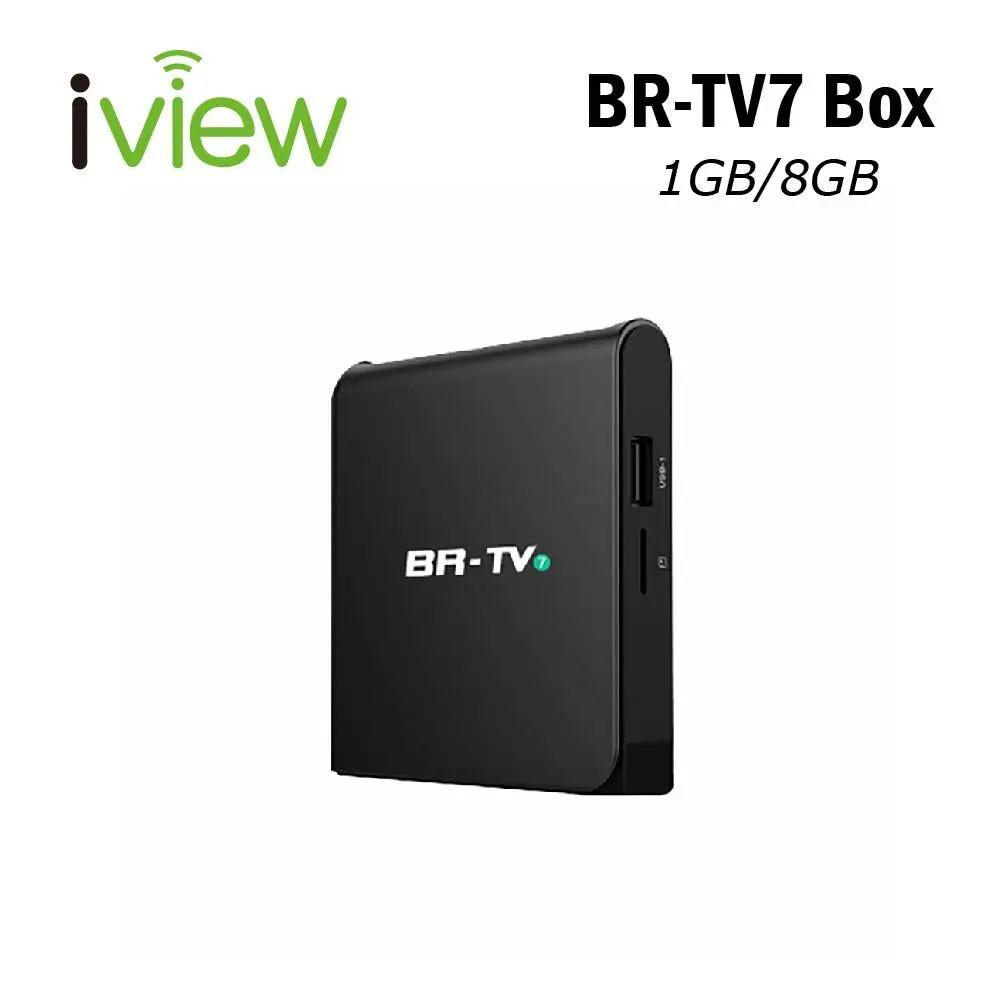 Приставка Смарт ТВ BR TV 7 Amlogic S905X четырехъядерная 1 ГБ ОЗУ 8 Гб ПЗУ Встроенный Wi