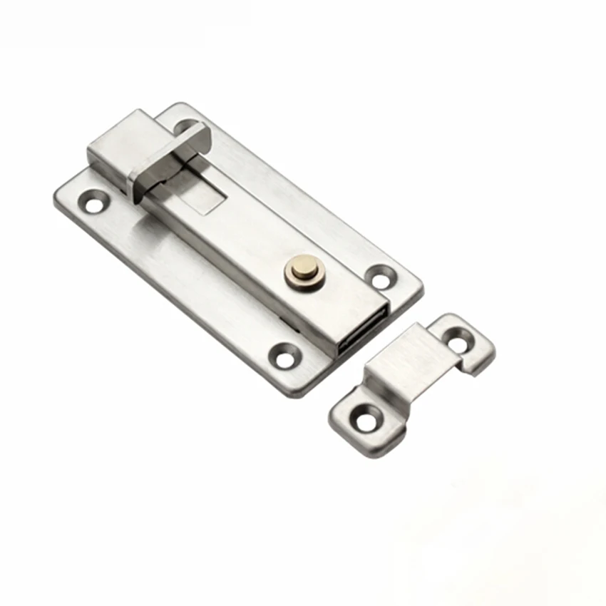 3 Inch Stainless Steel Door Latch Sliding Lock Barrel Bolt Automatic Spring Latch Safety Lock for Hotel Office Home Cabinet
3 Inch Stainless Steel Door Latch Sliding Lock Barrel Bolt Automatic Spring Latch Safety Lock for Hotel Office Home Cabinet