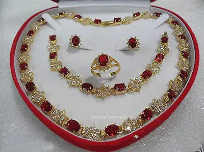 UK Girl UK Girl gem stone crystal women's red gem Earring Bracelet Necklace Ring Golden
UK Girl UK Girl gem stone crystal women's red gem Earring Bracelet Necklace Ring Golden