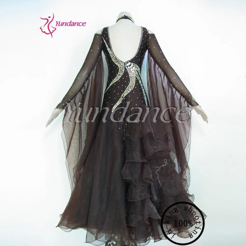 B-11663 ballroom dance dresses long sleeve rhinestones
B-11663 ballroom dance dresses long sleeve rhinestones