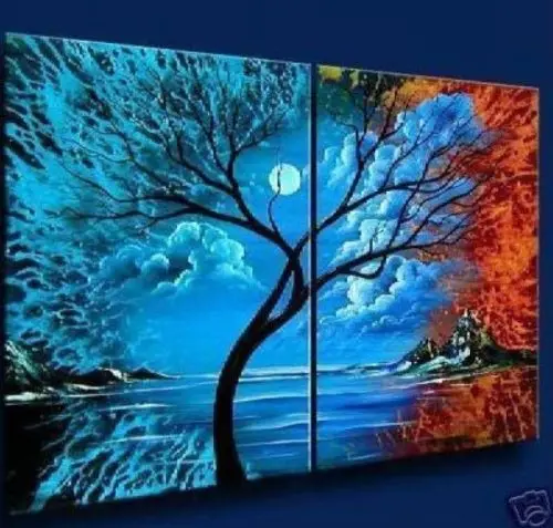 2 шт., 20x28 "Современное абстрактное огромное искусство картина маслом Настенный декор холст искусство без рамки
2 шт., 20x28 "Современное абстрактное огромное искусство картина маслом Настенный декор холст искусство без рамки