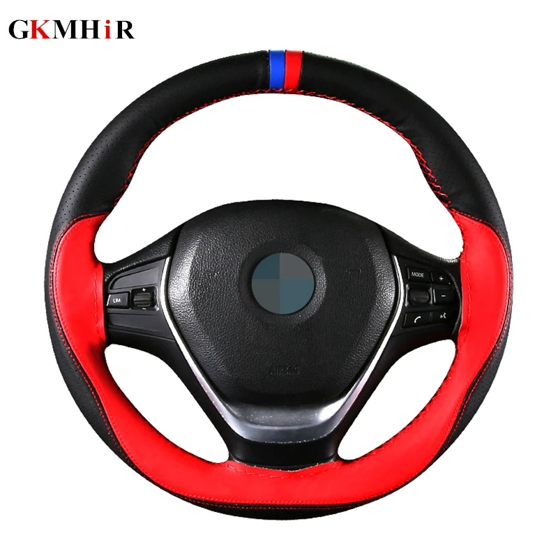 DIY 38 cm steering-wheel Soft Fiber Leather Anti-slip Car Steering Wheel Cover Car With Needle and Thread Interior accessories
DIY 38 cm steering-wheel Soft Fiber Leather Anti-slip Car Steering Wheel Cover Car With Needle and Thread Interior accessories