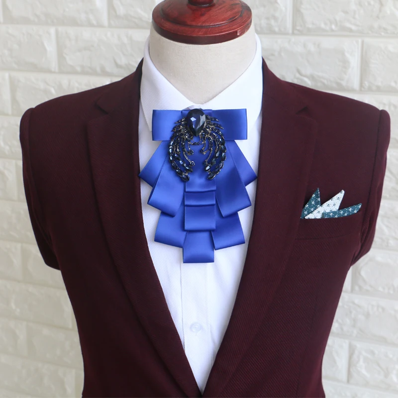 British big diamond men's bow tie Fashion high-quality wedding groom wild bow tie
British big diamond men's bow tie Fashion high-quality wedding groom wild bow tie