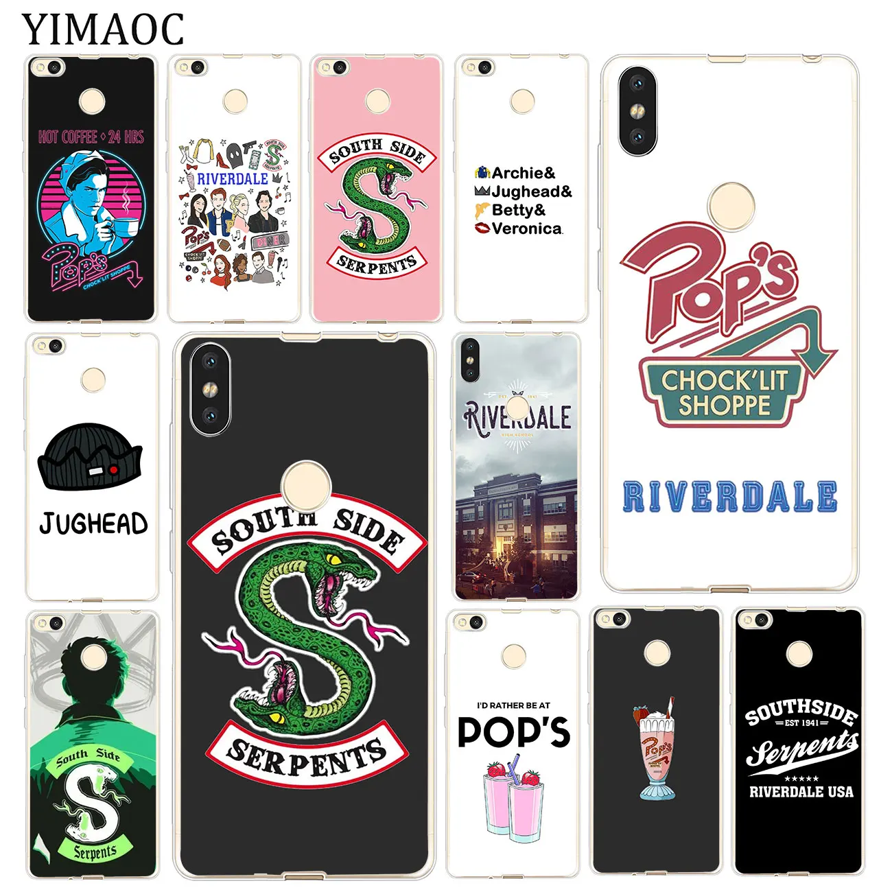 YIMAOC Riverdale South Side Serpents Soft Case for Xiaomi MI Redmi 8A 7A 6A 5A 4X Note 8 7 6 Pro 5 Plus Cover
YIMAOC Riverdale South Side Serpents Soft Case for Xiaomi MI Redmi 8A 7A 6A 5A 4X Note 8 7 6 Pro 5 Plus Cover