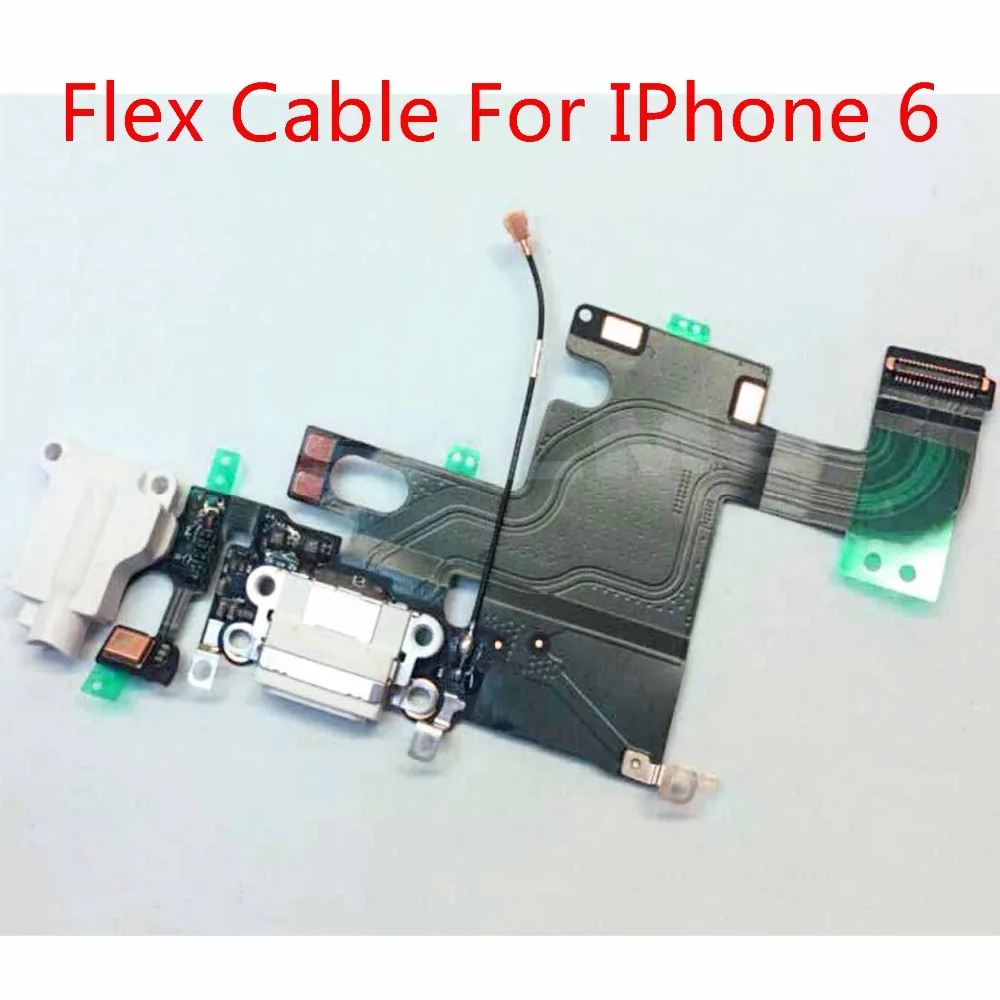 Зарядное устройство USB порт док станция разъем гибкий кабель для IPhone 6 наушников