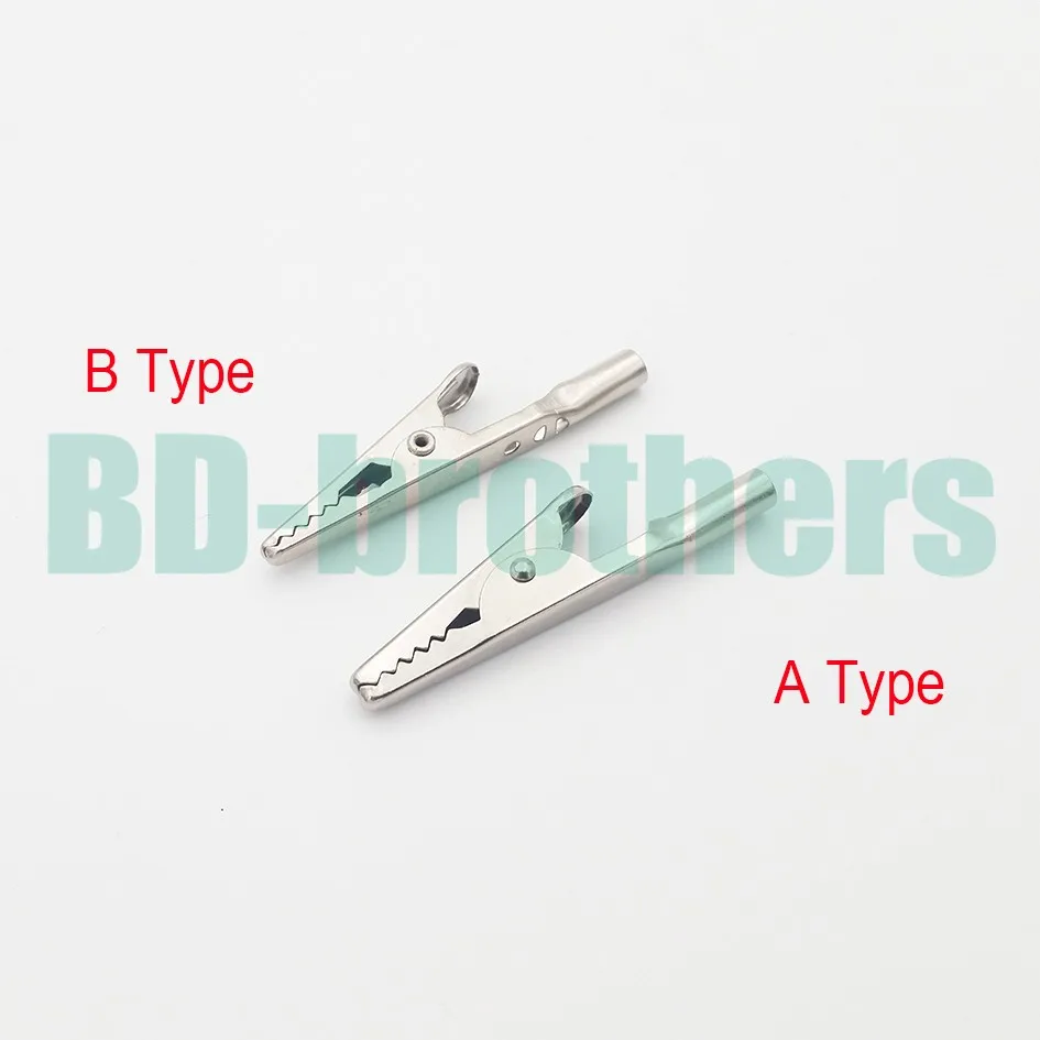 Metal Round Tail Alligator Clip crocodile electrical Clamp FOR Testing Probe Meter 51.5MM Hardware accessories 3000pcs/lot
Metal Round Tail Alligator Clip crocodile electrical Clamp FOR Testing Probe Meter 51.5MM Hardware accessories 3000pcs/lot