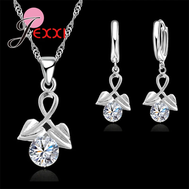 Luxury Elegant 925 Sterling Silver Double Heart Cubic Zirconia Drop Earrings for Women Bride Wedding Jewelry Sets
Luxury Elegant 925 Sterling Silver Double Heart Cubic Zirconia Drop Earrings for Women Bride Wedding Jewelry Sets