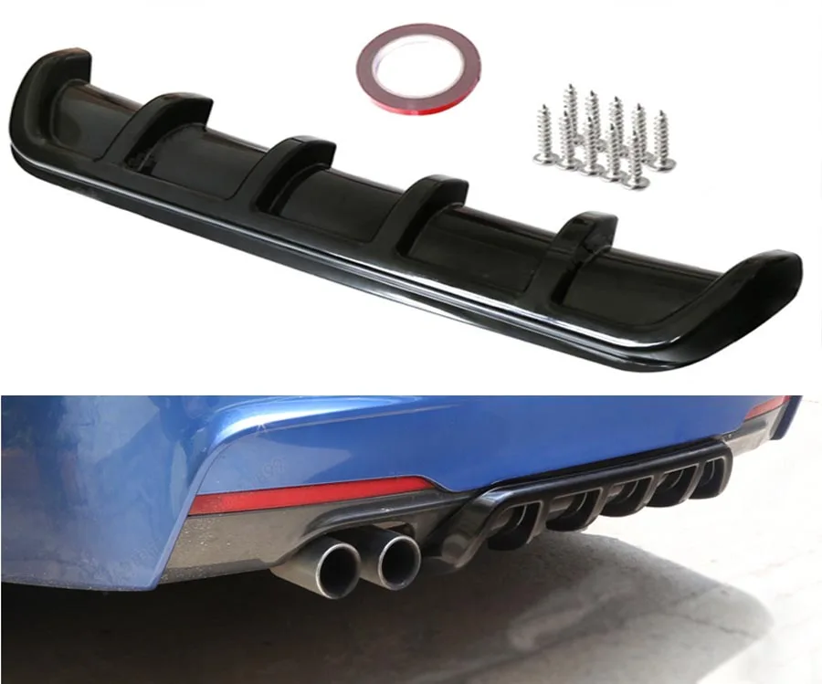 26"x5" gloss Black Universal ABS Rear Shark 6 Fin Curved Bumper Lip Diffuser Kit
26"x5" gloss Black Universal ABS Rear Shark 6 Fin Curved Bumper Lip Diffuser Kit
