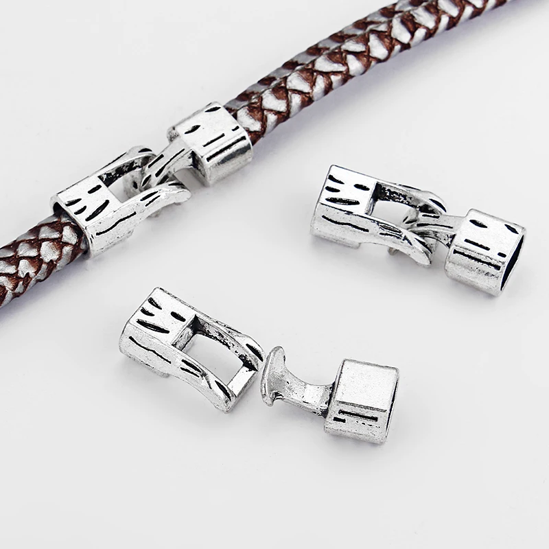5 Sets Hook Clasp Bracelet Findings 10.5x7.5mm For Thick Licorice Leather Cord Jewelry Findings
5 Sets Hook Clasp Bracelet Findings 10.5x7.5mm For Thick Licorice Leather Cord Jewelry Findings
