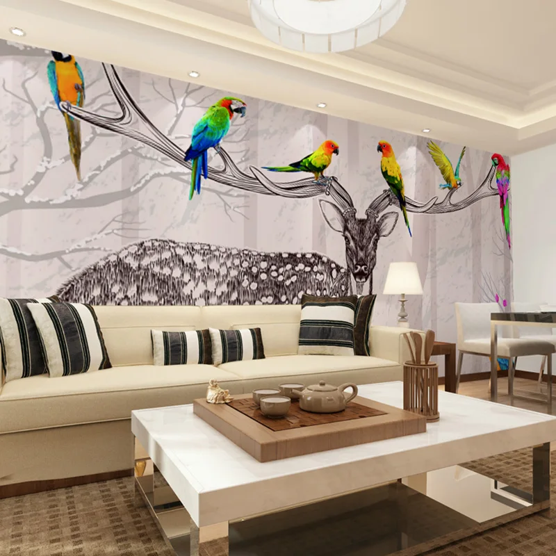 Wallpaper forest deer series 3D wallpaper living room backdrop bedroom 3D wallpaper shop for large custom 3D wallpaper
Wallpaper forest deer series 3D wallpaper living room backdrop bedroom 3D wallpaper shop for large custom 3D wallpaper