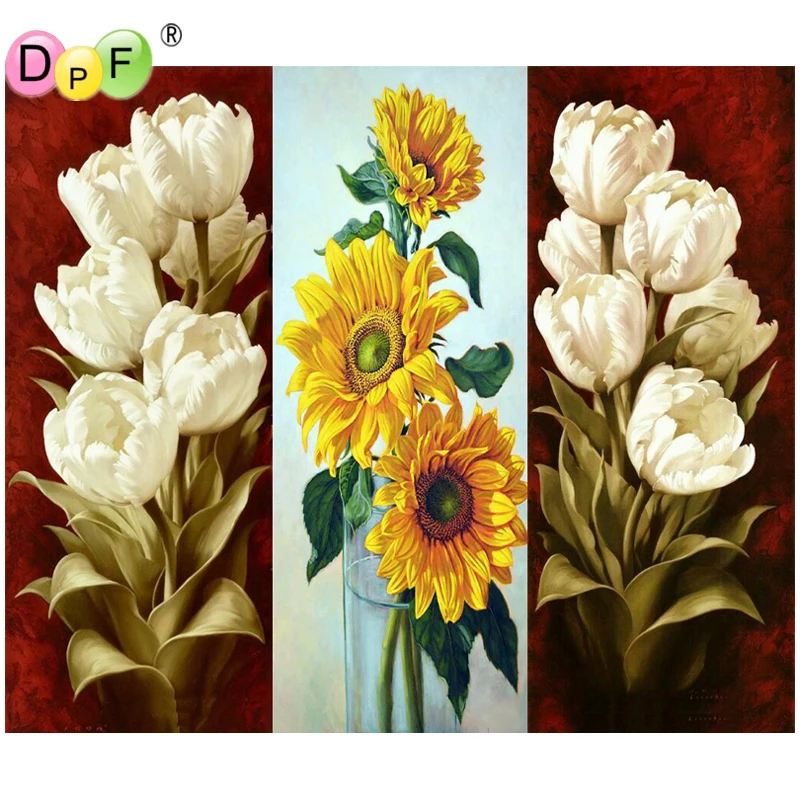 DPF DIY 5D full Round Diamond Painting Magic Cube Cross Stitch white yellow Flowers crafts Diamond Embroidery Mosaic Home Decor
DPF DIY 5D full Round Diamond Painting Magic Cube Cross Stitch white yellow Flowers crafts Diamond Embroidery Mosaic Home Decor