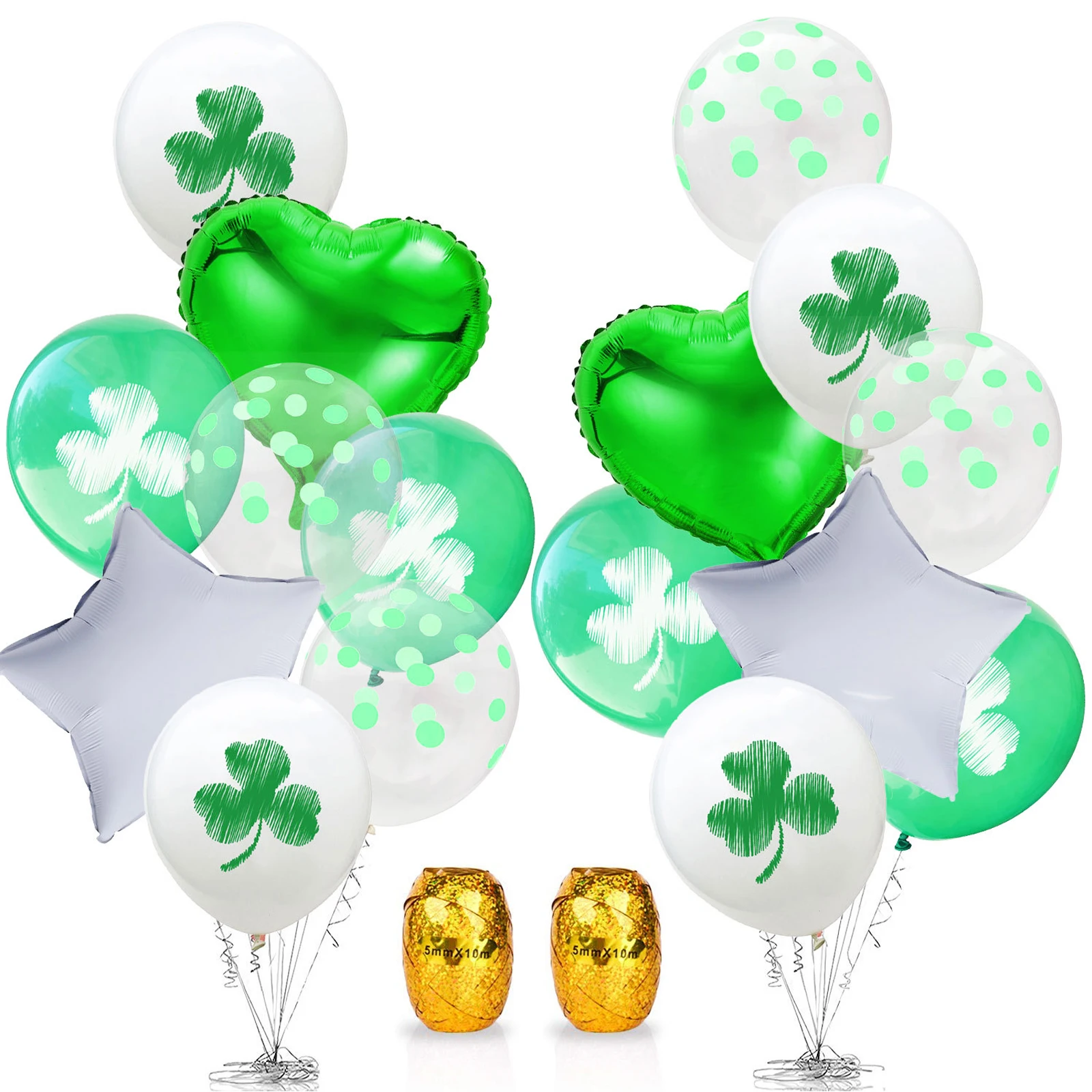 1st Saint Patrick 's Day Sequins Aluminum Foil Latex Clover Flag Green Grass Balloon St. Patrick 's Day Birthday Party Supplies
1st Saint Patrick 's Day Sequins Aluminum Foil Latex Clover Flag Green Grass Balloon St. Patrick 's Day Birthday Party Supplies