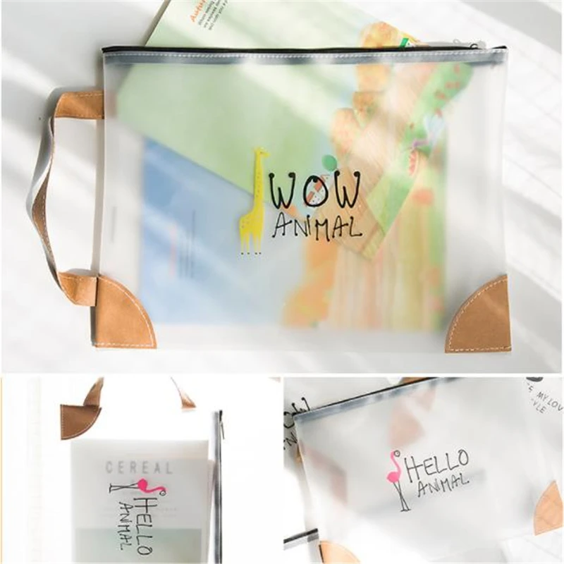 1 pcs Waterproof Plastic Zipper Paper File Folder Book Pencil Pen Case Bag File Document Bag for Office Student Supplies
1 pcs Waterproof Plastic Zipper Paper File Folder Book Pencil Pen Case Bag File Document Bag for Office Student Supplies