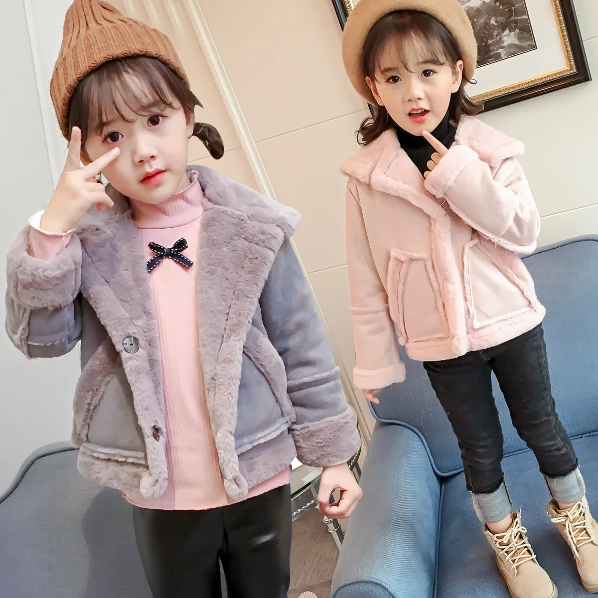 2019 New Children's Clothing Coat Children's Cotton Clothes Girl's Winter Lambswool Jacket Toddler Winter Clothes Kids Jacket
2019 New Children's Clothing Coat Children's Cotton Clothes Girl's Winter Lambswool Jacket Toddler Winter Clothes Kids Jacket