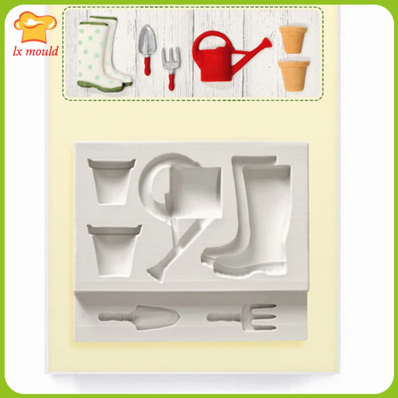 Shoes Flower Pot Kettle Shovel Candy Silicone Mould Fondant Cake Chocolate Silicone Molds Baking Moulds
Shoes Flower Pot Kettle Shovel Candy Silicone Mould Fondant Cake Chocolate Silicone Molds Baking Moulds