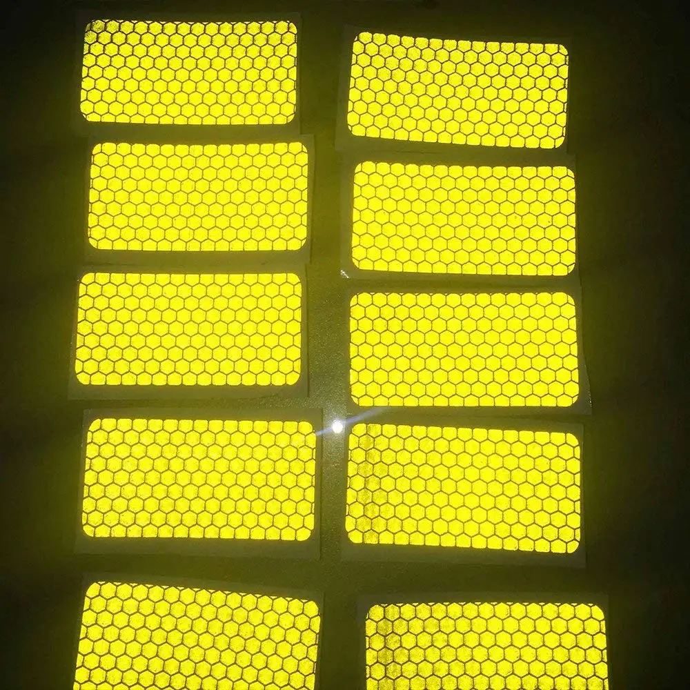 Rectangular Shape Waterproof Self-Adhesive Reflector Tape For Trucks Trailers Car Park Traffic Warning Conspicuity Tape 50 Pcs
Rectangular Shape Waterproof Self-Adhesive Reflector Tape For Trucks Trailers Car Park Traffic Warning Conspicuity Tape 50 Pcs
