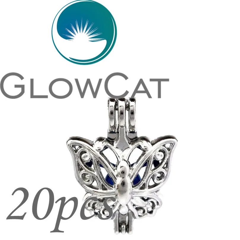 Серебряные бусины-бабочки GLOWCAT 20x KK701, клетка для изготовления ювелирных изделий, диффузор эфирного масла, подвеска-медальон для ароматерапи...
Серебряные бусины-бабочки GLOWCAT 20x KK701, клетка для изготовления ювелирных изделий, диффузор эфирного масла, подвеска-медальон для ароматерапи...