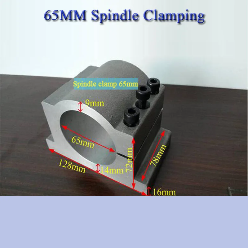 high quality 65mm Diameters spindle clamp on CNC Router, spindle motor mount bracket, clamps for spindle
high quality 65mm Diameters spindle clamp on CNC Router, spindle motor mount bracket, clamps for spindle