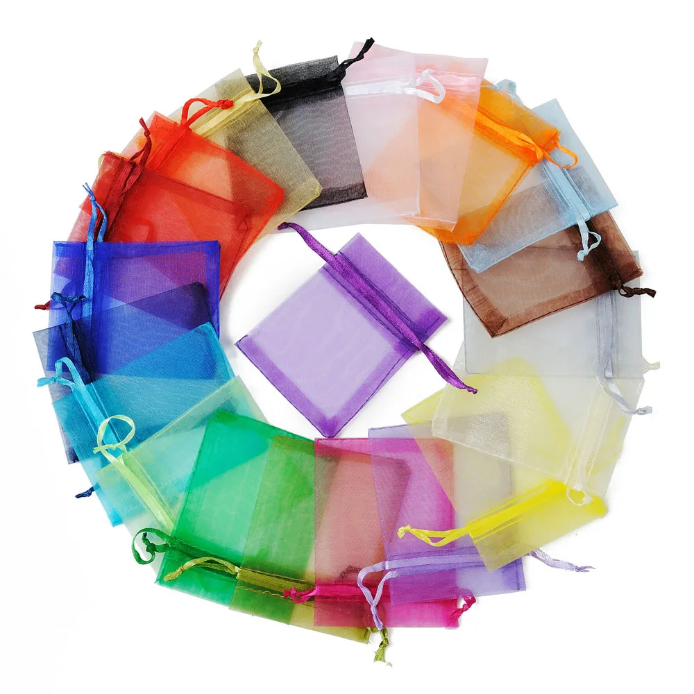 25pcs/lot 5"x7" 13x18cm Organza Bags Wedding Party Favor Gift Candy Bags Jewelry Packaging Bags Pouches
25pcs/lot 5"x7" 13x18cm Organza Bags Wedding Party Favor Gift Candy Bags Jewelry Packaging Bags Pouches